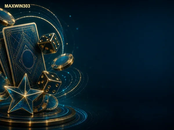Tampilan beranda maxwin303 dengan pilihan permainan online